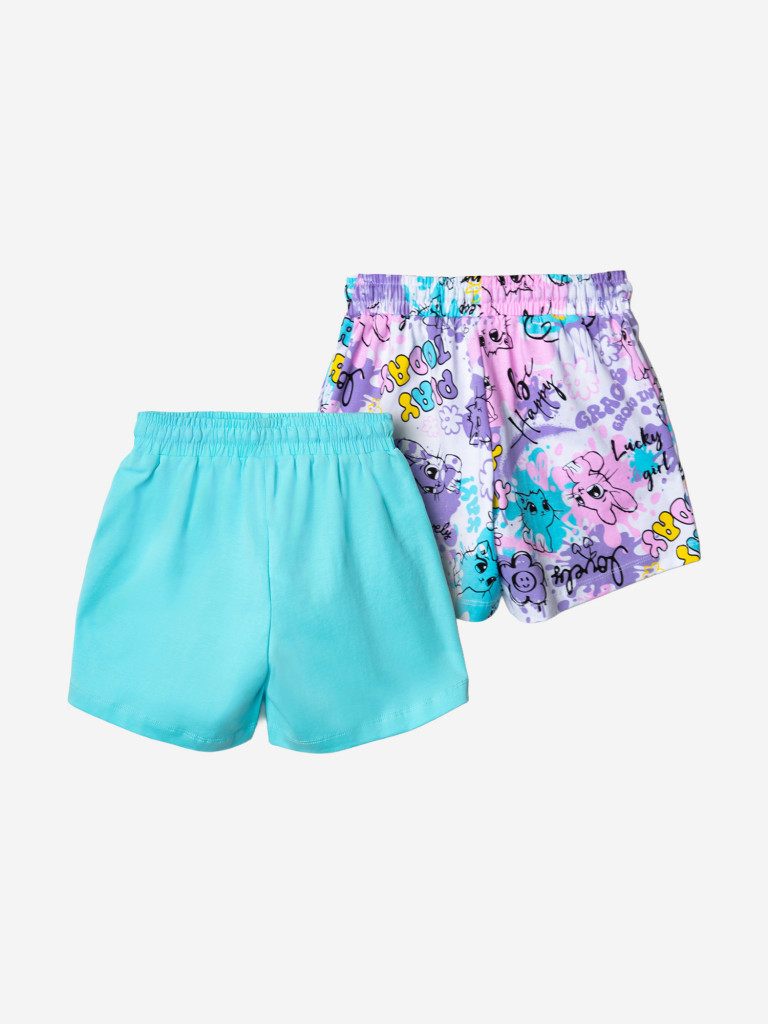 Шорты для девочек, 2 шт в комплекте PlayToday