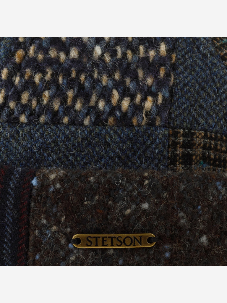 Шапка докер STETSON 8820910 DOCKER PATCHWORK (синий)