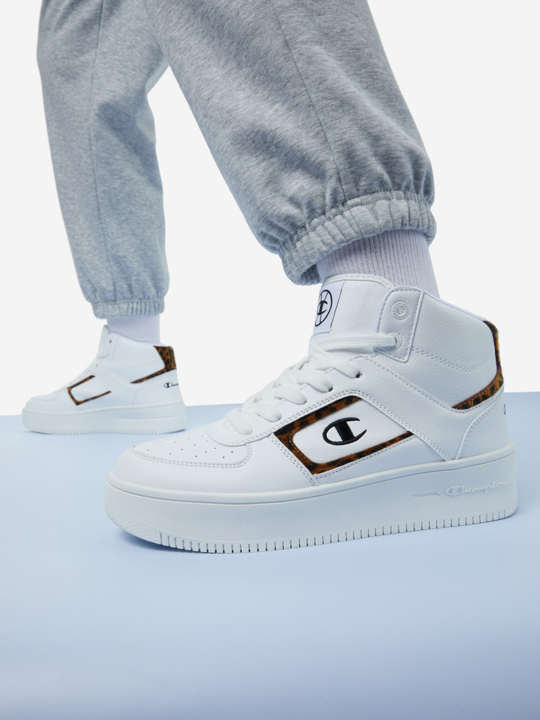 Кеды женские Champion Foul Play Plat Mid Animalier