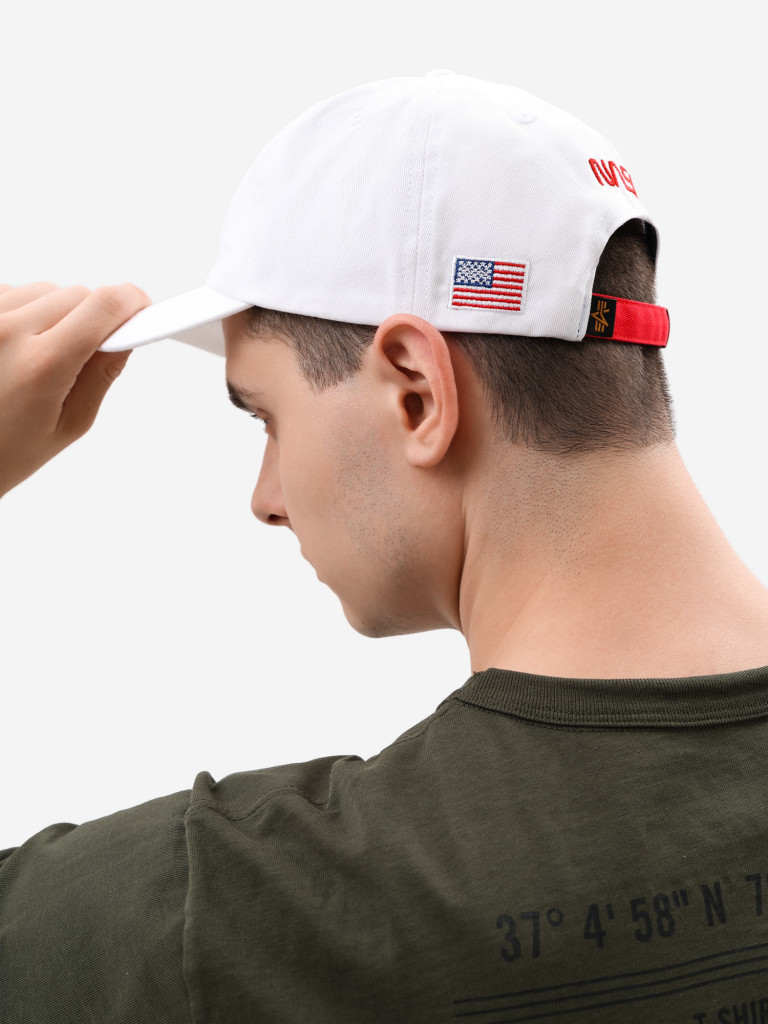 Бейсболка NASA Worm Logo Alpha Industries