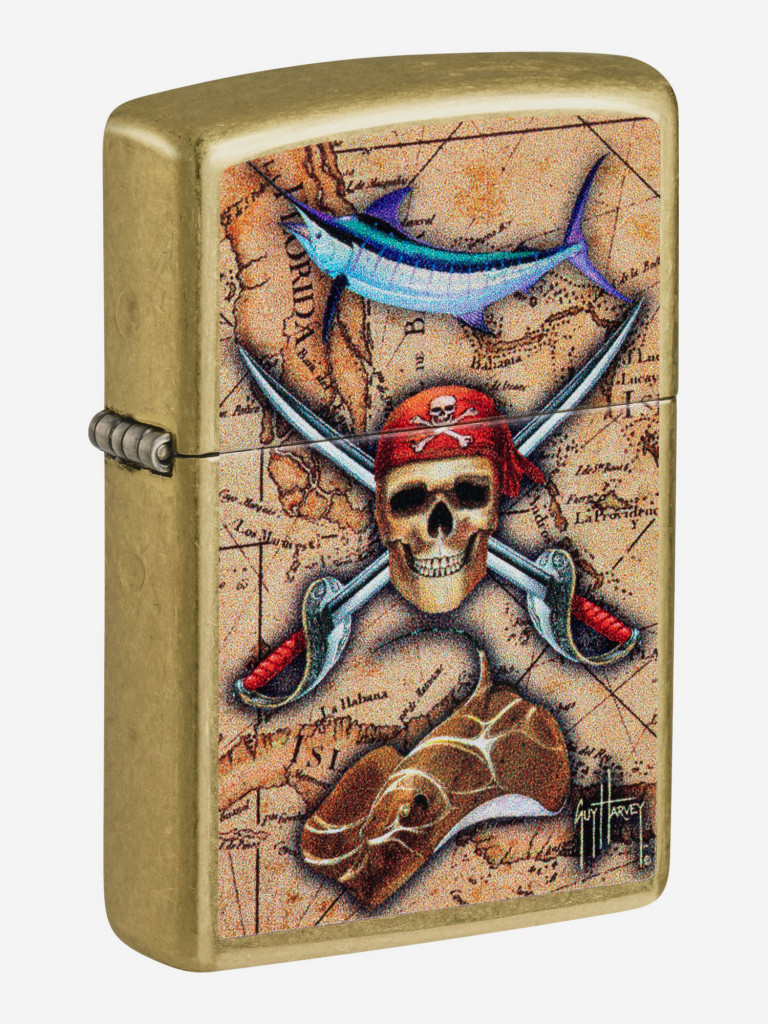 Зажигалка бензиновая ZIPPO 48966 Guy Harvey