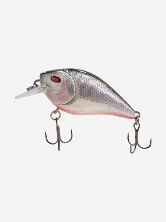 Воблер Mottomo Wrestler 50F 8,5g Ghost Silver