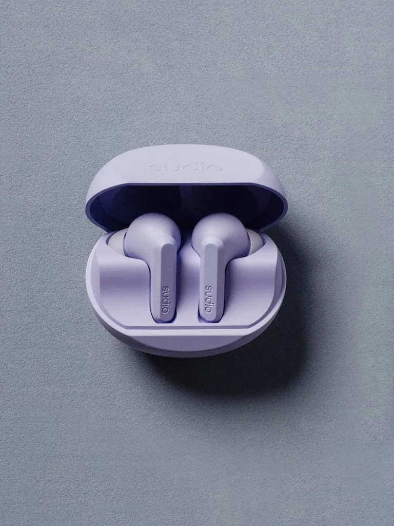 Беспроводные наушники Sudio A3 Pro Wireless Bluetooth Earbuds c активным шумоподавлением, цвет: фиолетовый