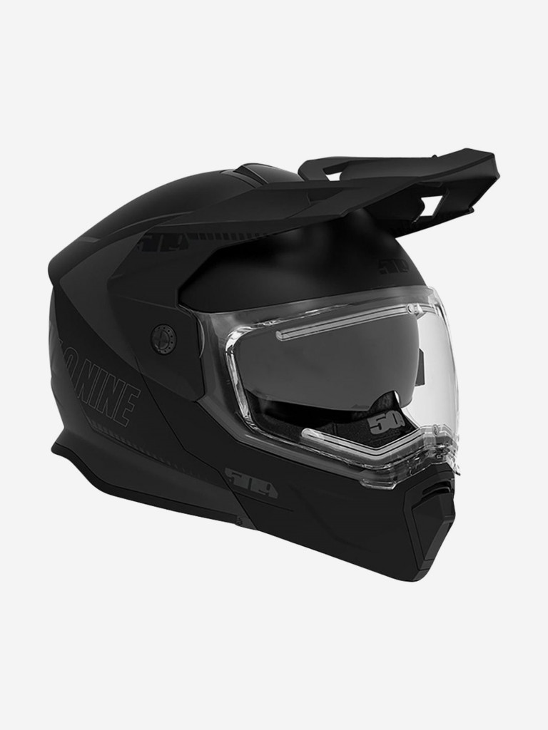 Снегоходный шлем 509 Delta R4 Heated Black Ops — с подогревом и застёжкой Fidlock, размер XL