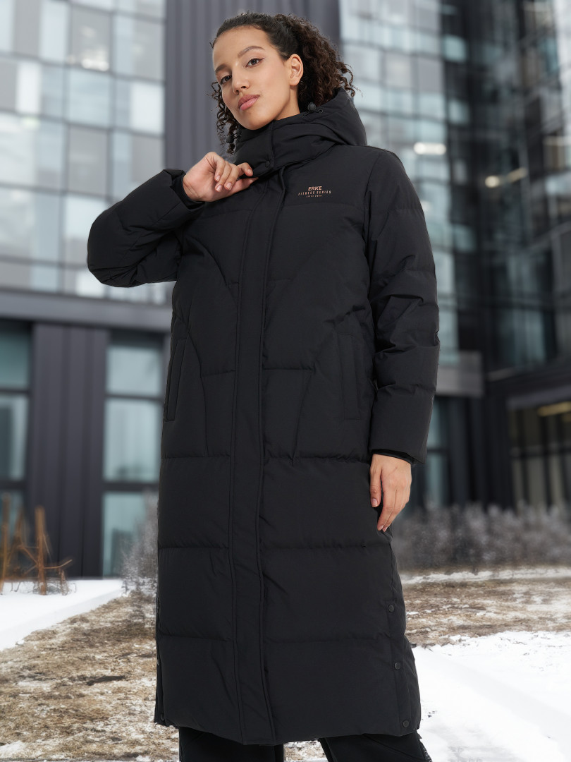 Пуховик женский Erke Черный 9849₽