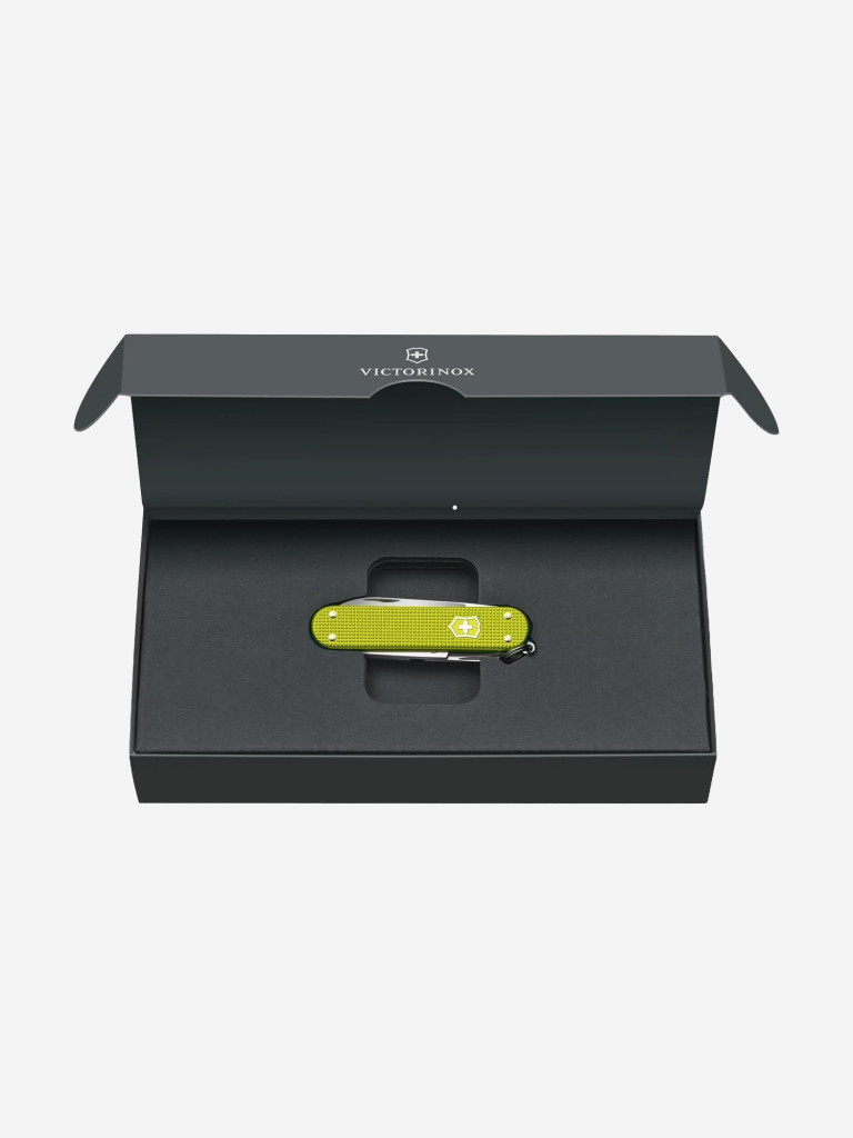Нож перочинный Victorinox Classic SD Alox, 58 мм, 5 функций, желтый
