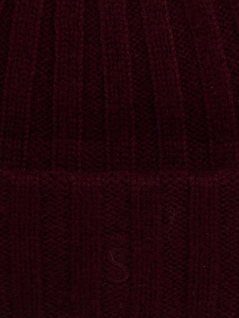 Шапка с отворотом STETSON 8539201 SURTH CASHMERE (малиновый)