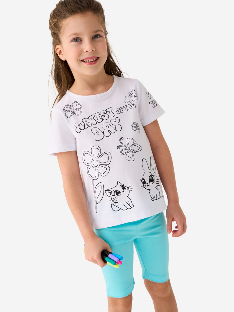 Футболка для девочек PlayToday