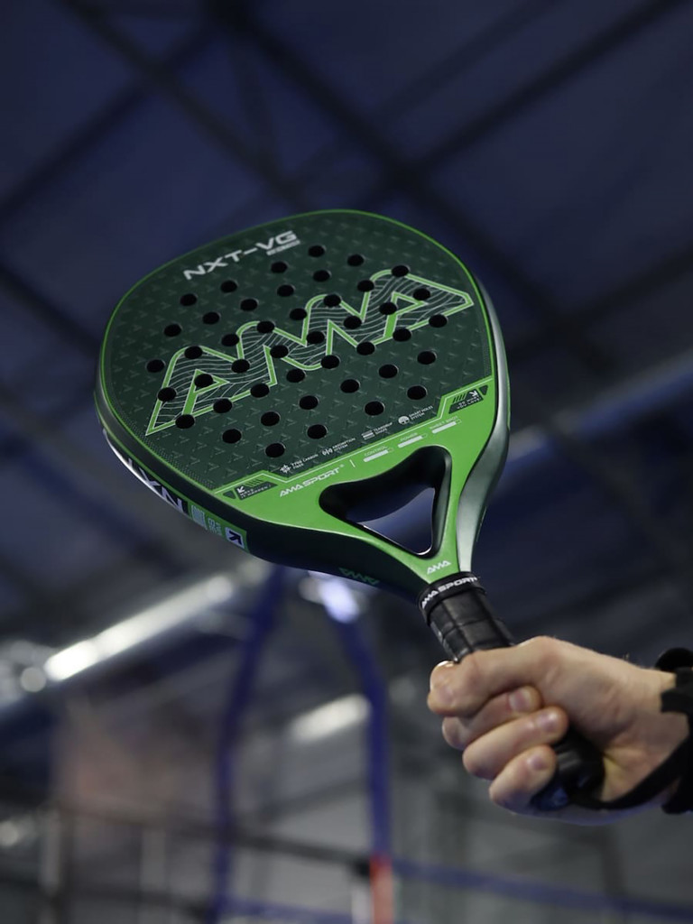 Ракетка для падел-тенниса AMA, форма - бриллиант, баланс - нейтральный