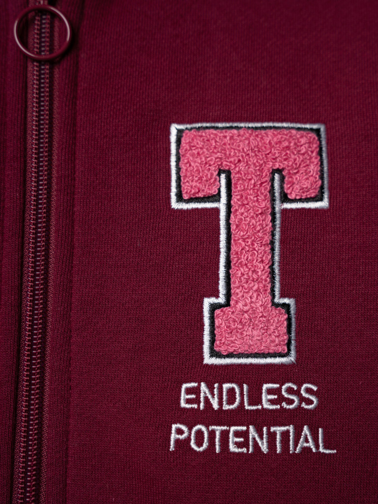 Комплект для девочки: толстовка, брюки PlayToday