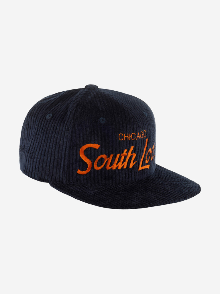 Бейсболка с прямым козырьком HOOD 103-SWC001-IL001-NY South Loop Cord (синий)