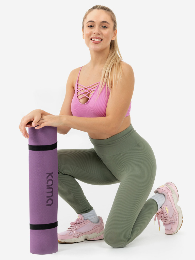 Коврик для йоги и фитнеса Kama, TPE