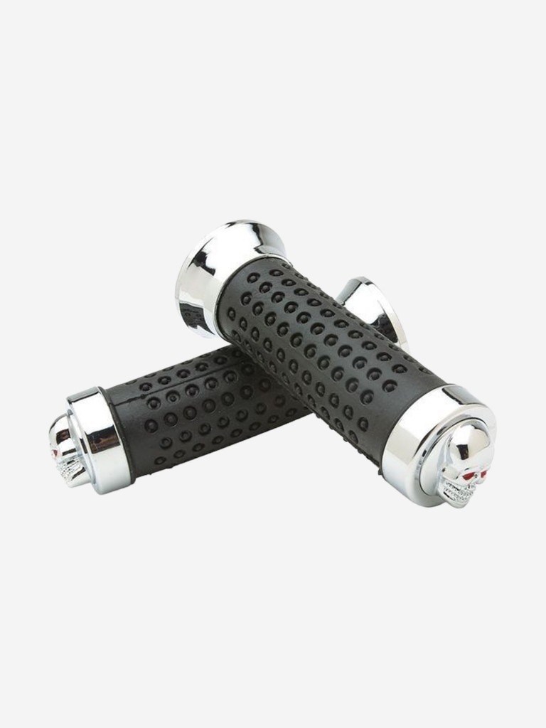 Грипсы Electra Skull Grips Long/Long Black 125 мм