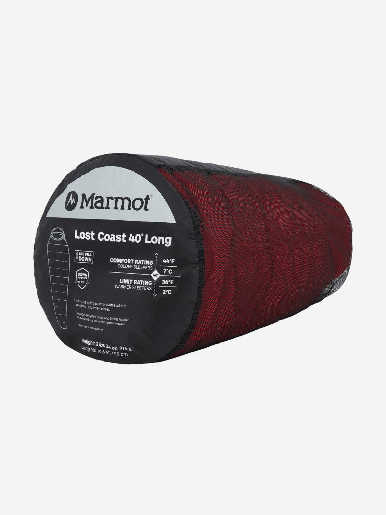 Спальный мешок Marmot Lost Coast 40 Long +2