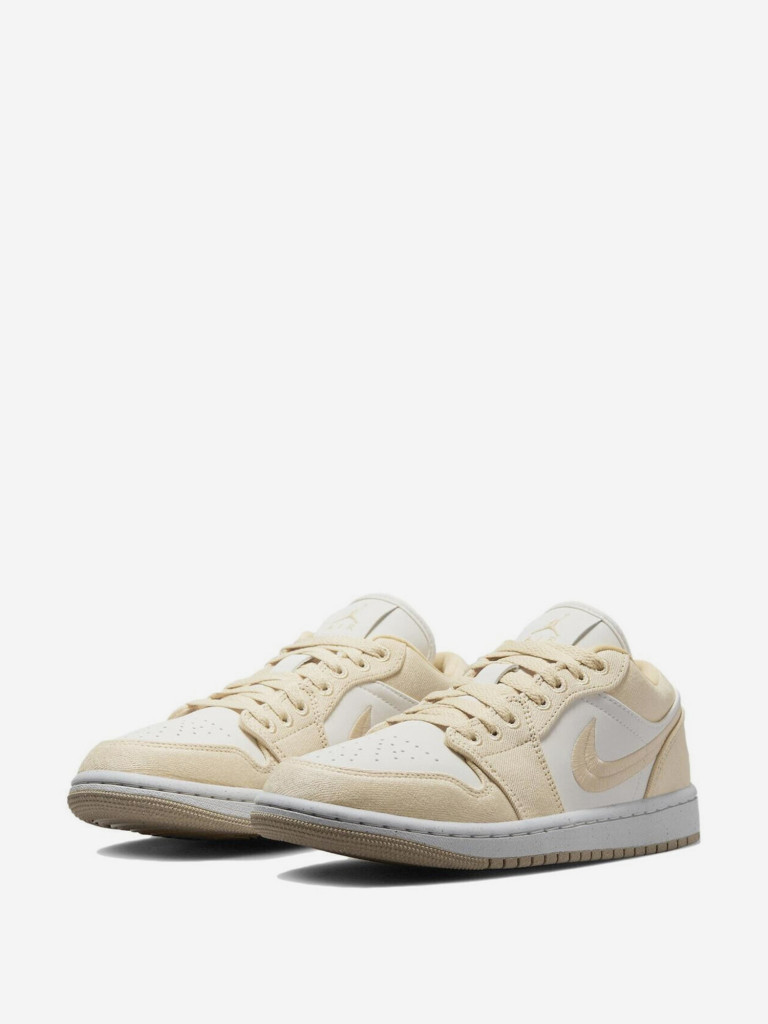Кеды женские Jordan 1 Low Se Team Gold