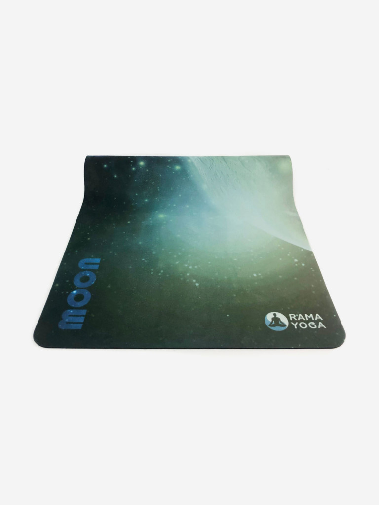 Коврик для йоги, фитнеса и пилатеса Moon Space Collection из микрофибры и каучука, 3,5 мм