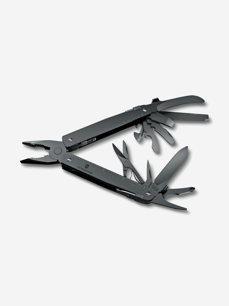 Мультитул VICTORINOX SwissTool MXBS, 115 мм, 26 функций, чёрный, в нейлоновом чехле