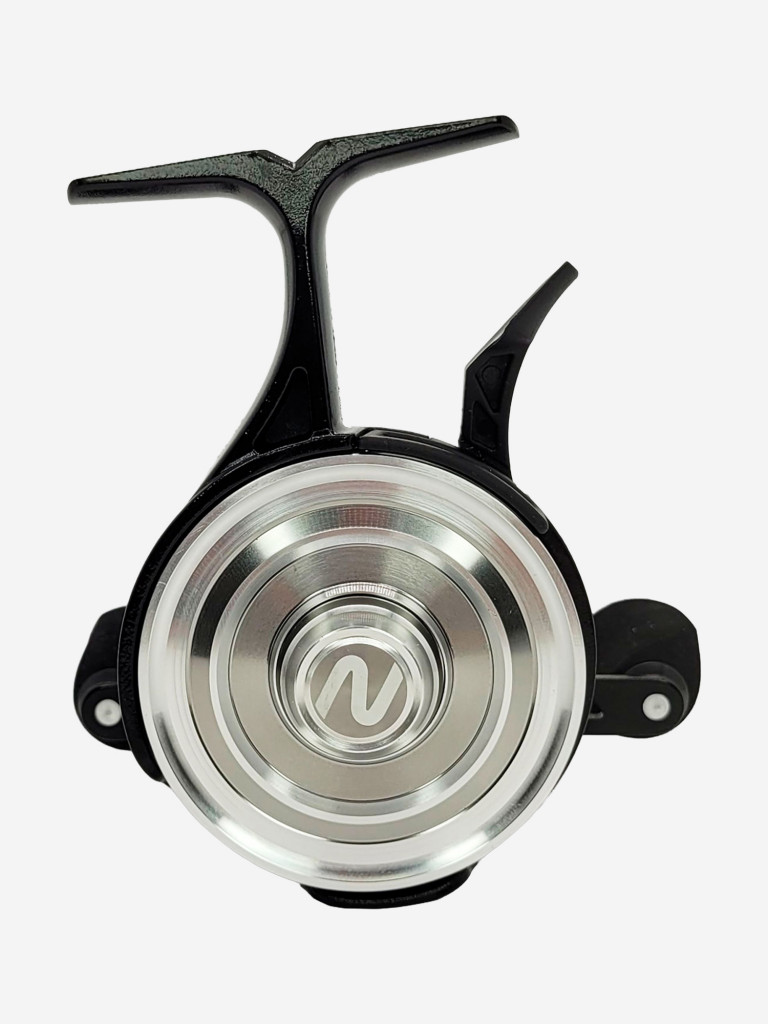 Катушка зимняя Nautilus ICE KING # Black, катушка для удочки с передним фрикционом