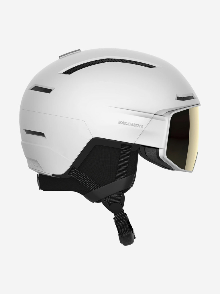 Горнолыжный шлем с визором Salomon Driver Pro Sigma Белый Cat. 3
