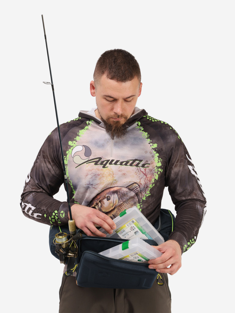 Пояс Aquatic разгрузочный с коробками fisherbox ПР-04