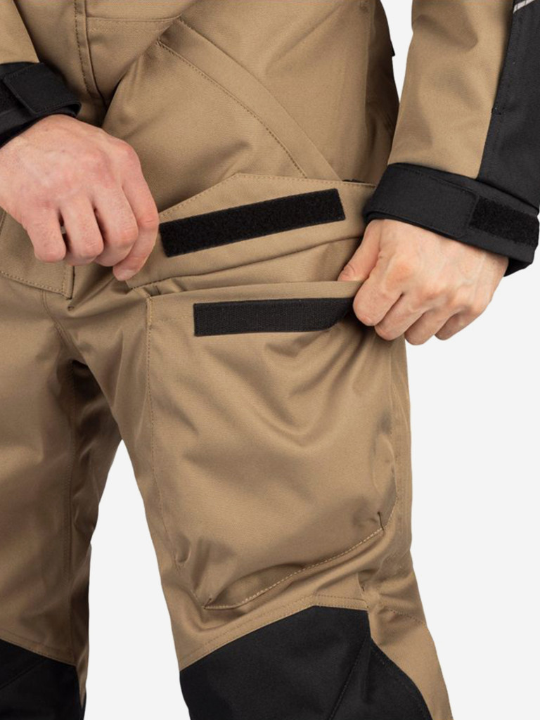 Комбинезон снегоходный мужской FXR Excursion с утеплителем, Canvas-Black, 3XL