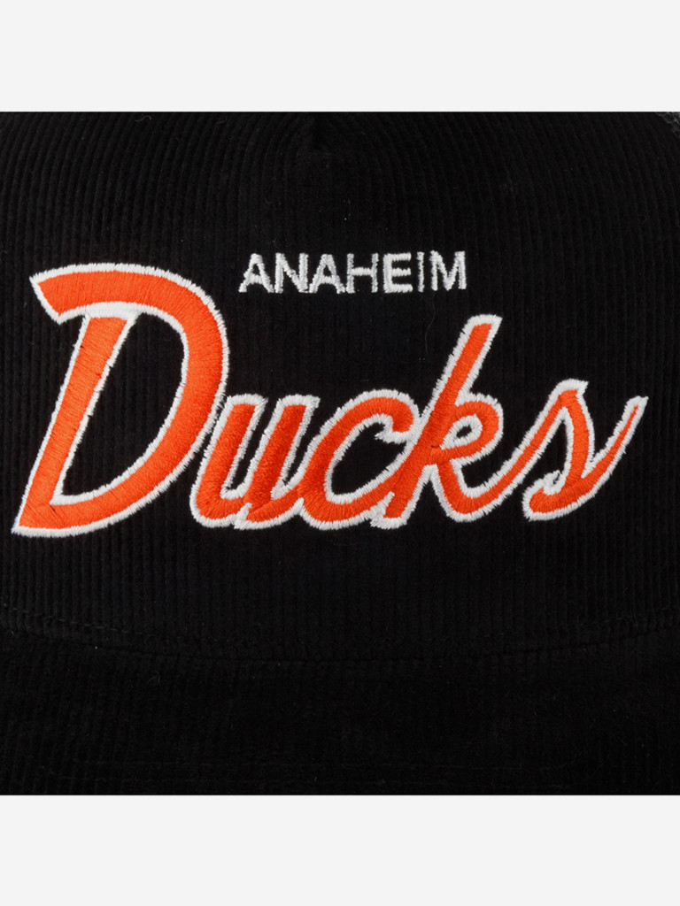 Бейсболка с сеточкой MITCHELL NESS HHSS6005-ADUYYPPPBLCK Anaheim Ducks NHL