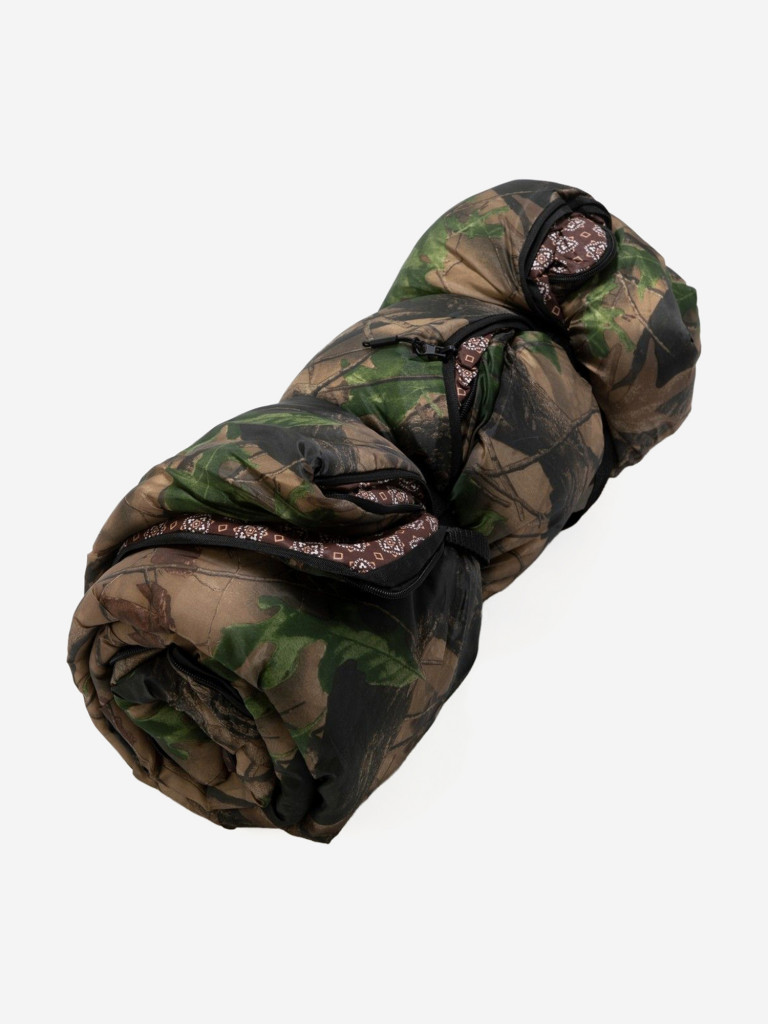 Спальный мешок Huntsman Standart зимний утепленный с подголовником одноместный (до -5) для охоты и рыбалки