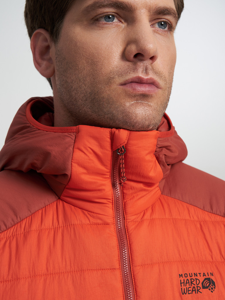 Куртка утепленная рипстоп мужская Mountain Hardwear Free Element Hooded Jacket