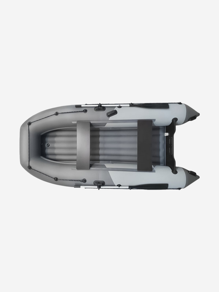 Надувная лодка НДНД Grouper 335, серо-графитовый
