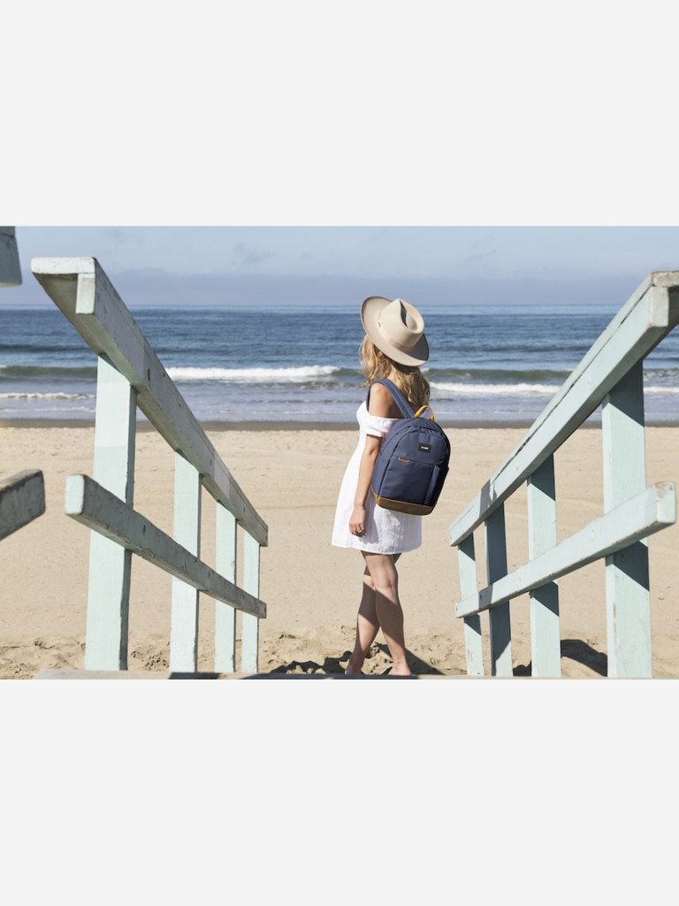 Рюкзак антивор Pacsafe GO 15, темно-синий, 15 л.