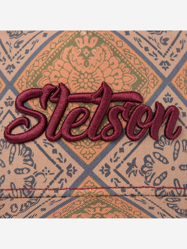 Бейсболка с сеточкой STETSON 7741125 TRUCKER CAP VINTAGE PRINT