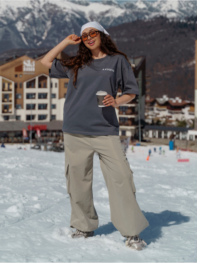 Футболка Snow Trip XVOYA темно-серая