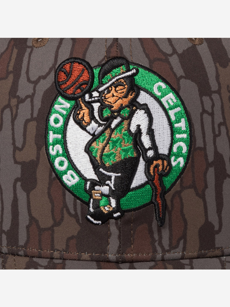 Бейсболка MITCHELL NESS HP15007-BCECAMO Boston Celtics NBA