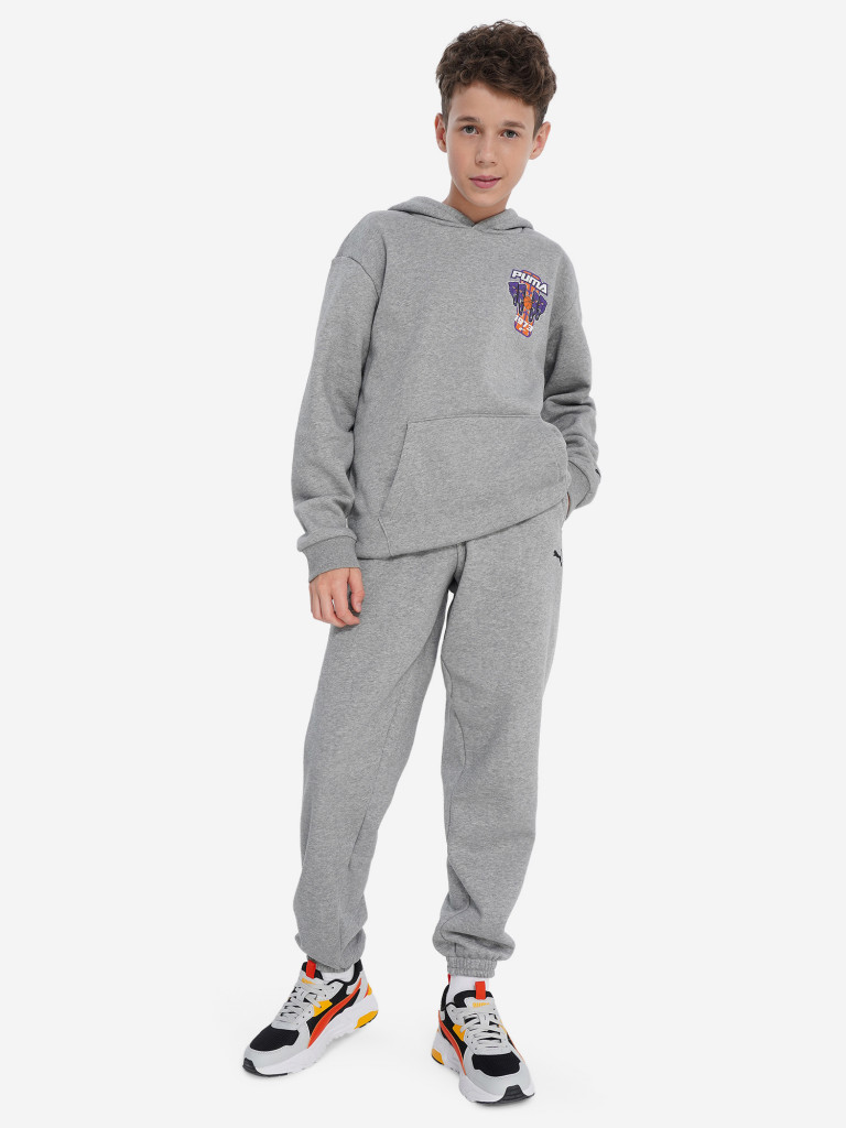 Брюки для мальчиков PUMA Basketball Hoopstellations