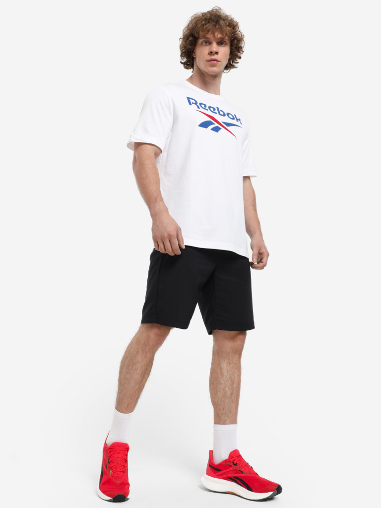 Мужская теннисная футболка Reebok Les Mills Myoknit Tee - classic white