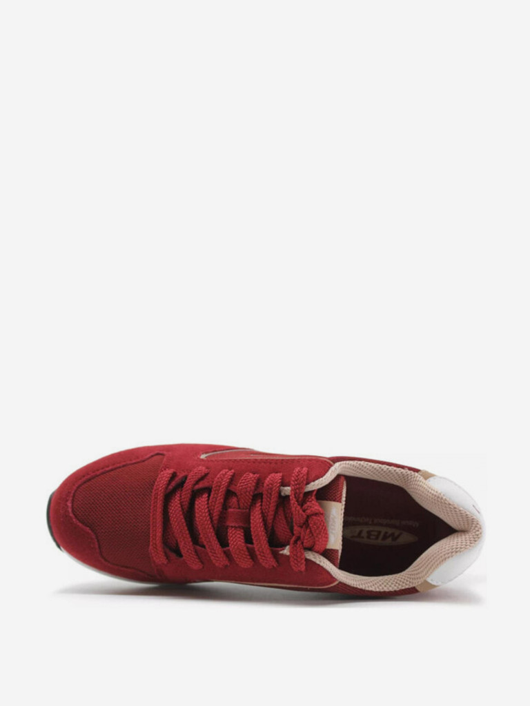 Кроссовки MBT Anti Slip Wear Resistant Low Top Casual Shoes Unisex Vintage Red