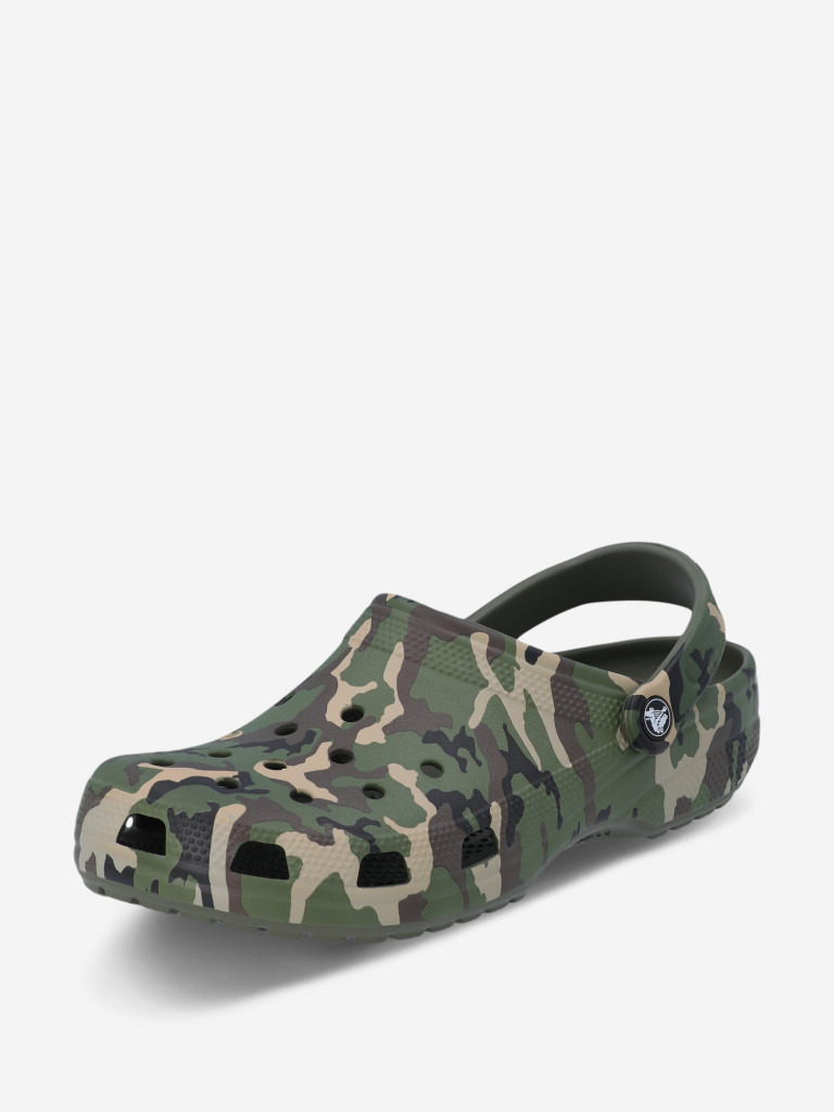Сабо Crocs Classic Printed Camo Clog