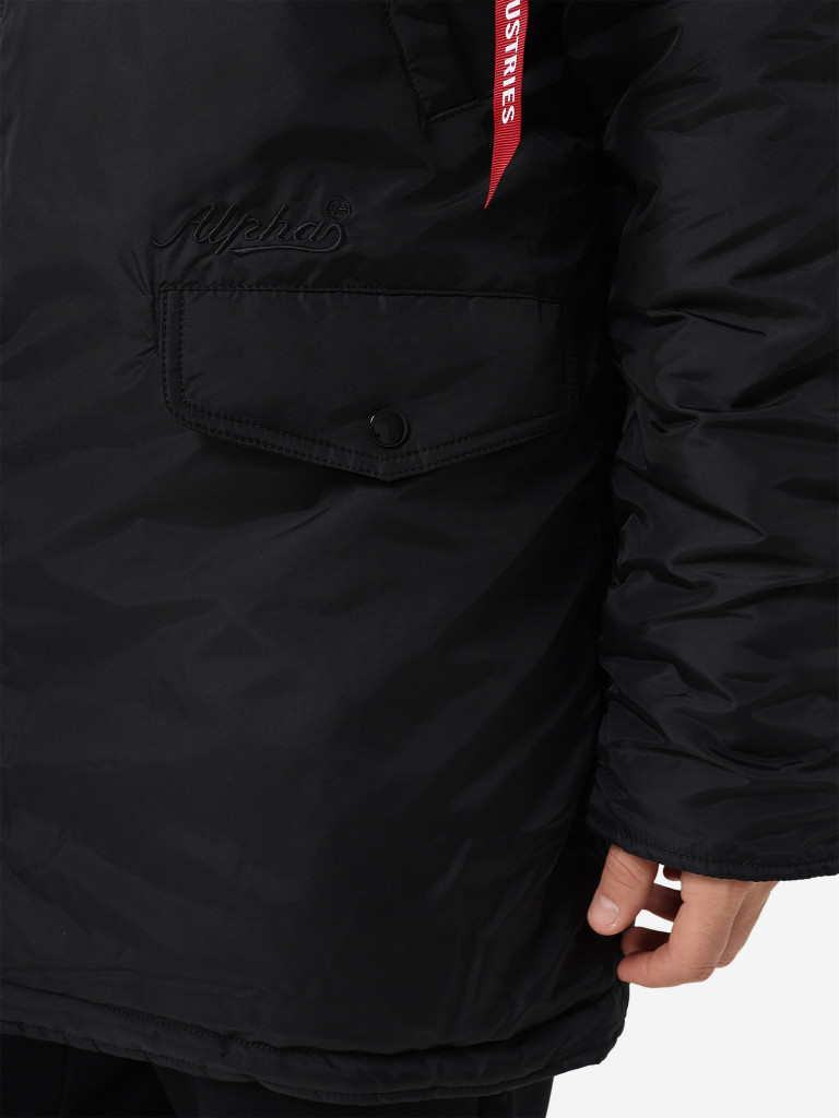 Парка зимняя мужская N-3B Logo Oxford Alpha Industries