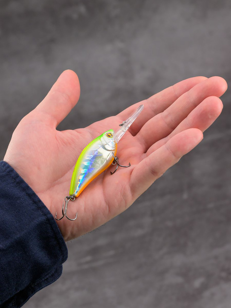 Воблер Akara Deep Master 60F кренк плавающий для троллинга на щуку, судака, окуня 12гр A122