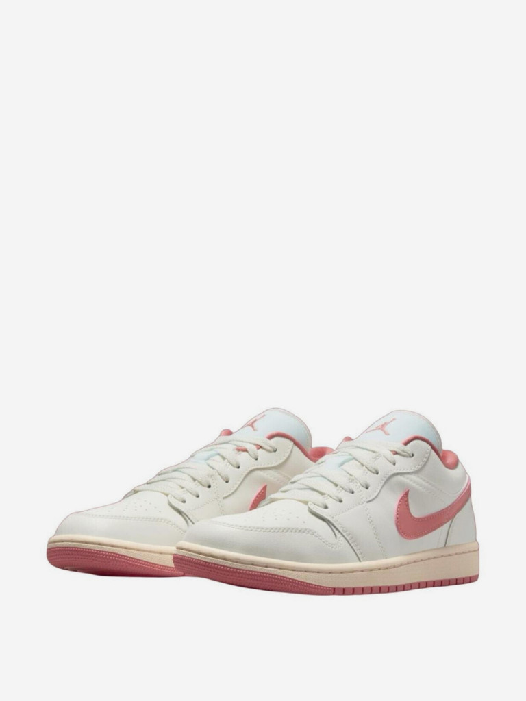 Кеды женские Jordan 1 Low Sail Guava Ice Pink Salt