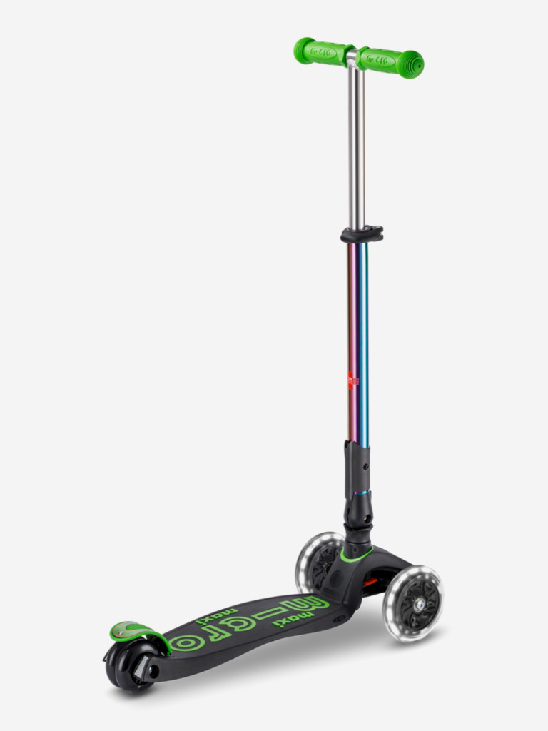 Самокат детский Micro Maxi Deluxe LED, складной