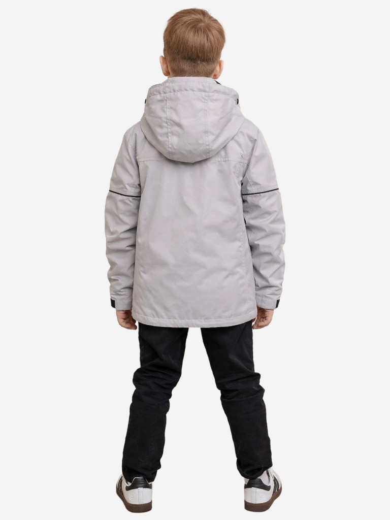 Ветровка для мальчика batik Айк серебристо-бежевый