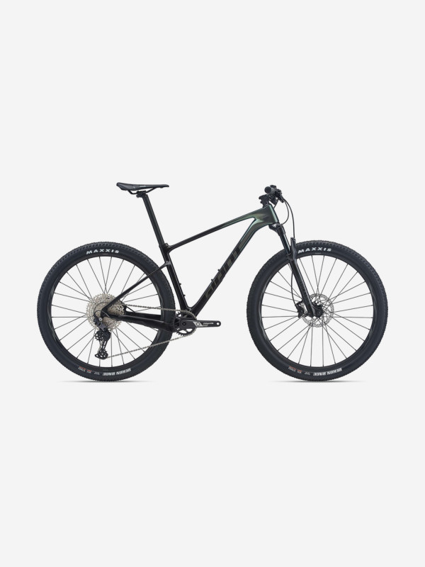 Giant велосипед XTC Advanced 29 3 - 2021 Чёрный/зелёный цвет — купить за 239900 руб. со скидкой 22 %, отзывы в интернет-магазине Спортмастер