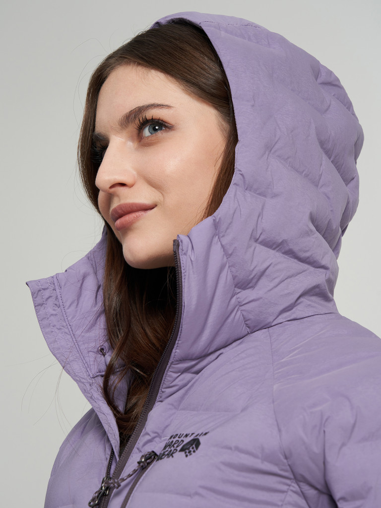 Ультралегкий пуховик женский Mountain Hardwear Stretchdown Hooded Jacket