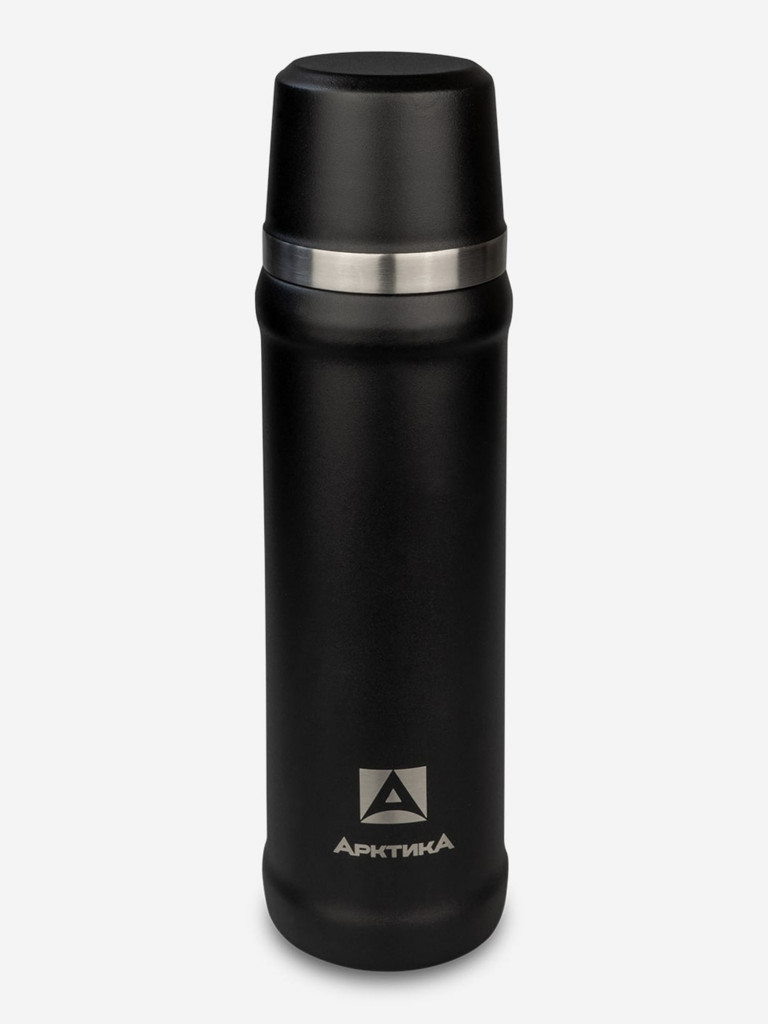 Термос 2 в 1 для напитков Арктика, 600 мл, арт.111-600, чёрный