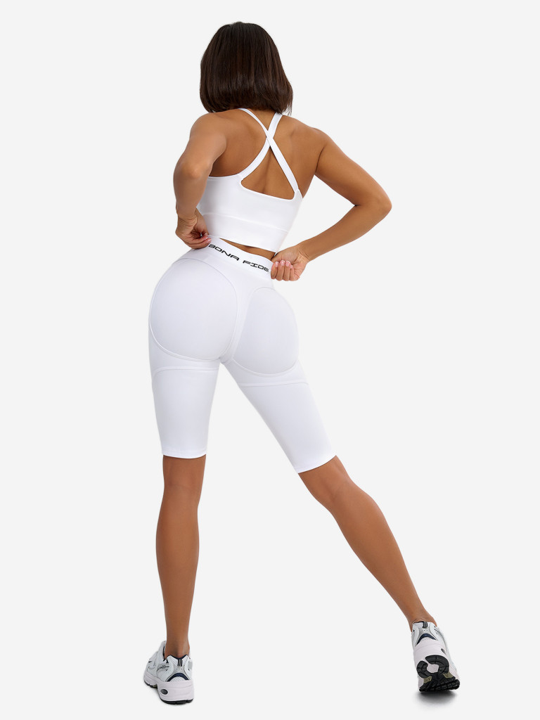 Велосипедки женские Bona Fide Bona Cycling Extra Sex-Push Up "Juicy White"