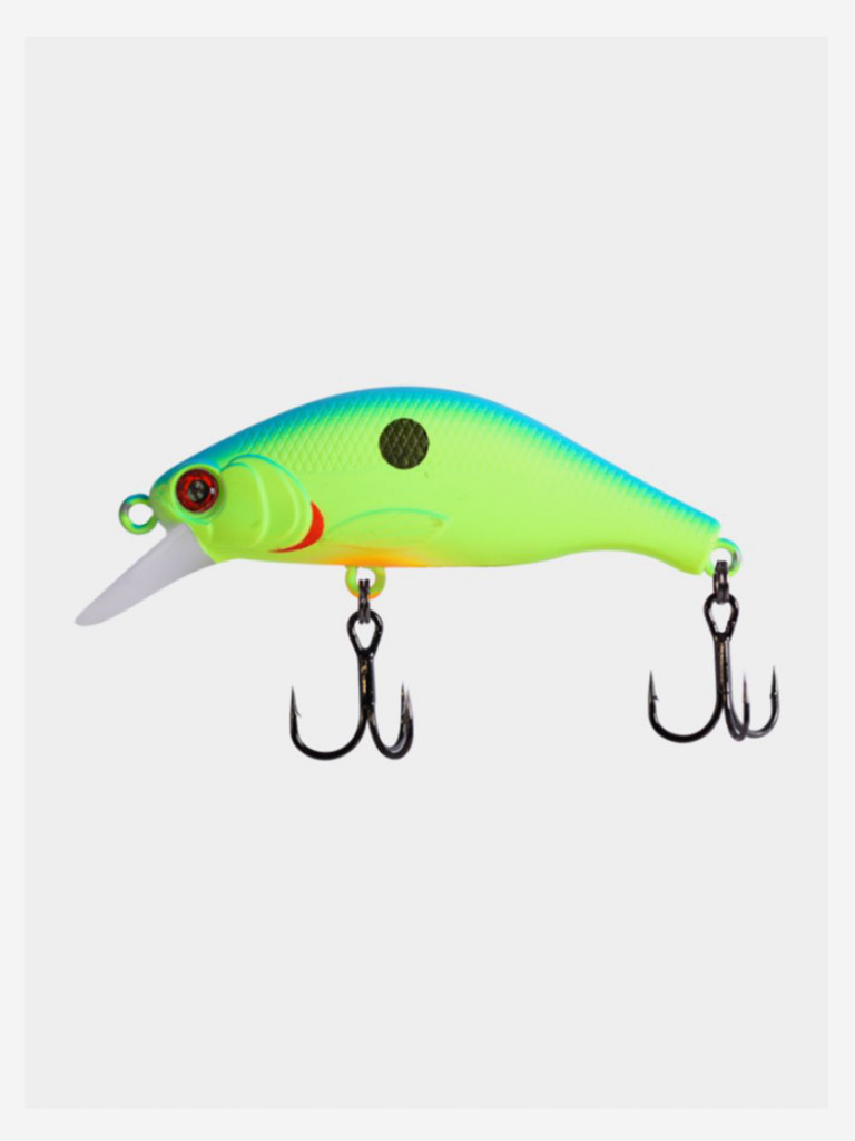 Воблер LureMax SOLDAT 56FSR-015, 6,7 г, 56 мм, шэд, плавающий, цвет 015