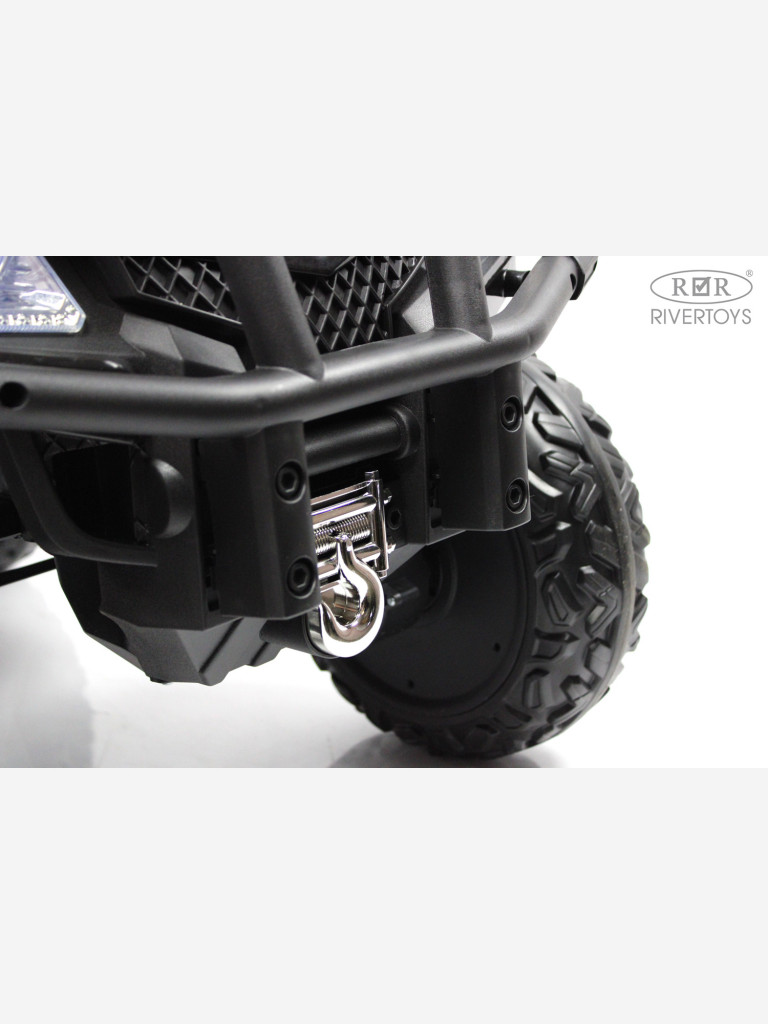 Детский электроквадроцикл RIVERTOYS T001TT 4WD красный