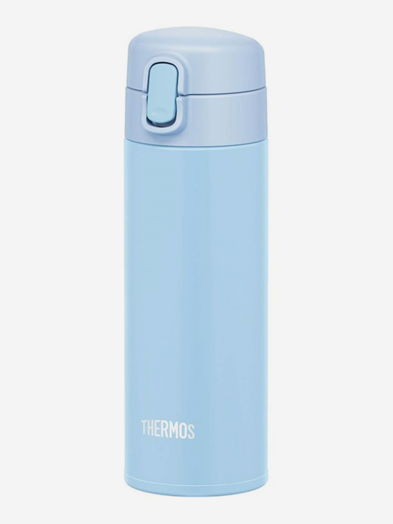 Термокружка с трубочкой 350 мл THERMOS FJM-350 голубая
