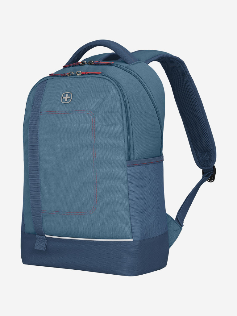 Рюкзак WENGER NEXT Tyon 16", синий/деним, переработанный ПЭТ/Полиэстер, 32х18х48 см, 23 л.
